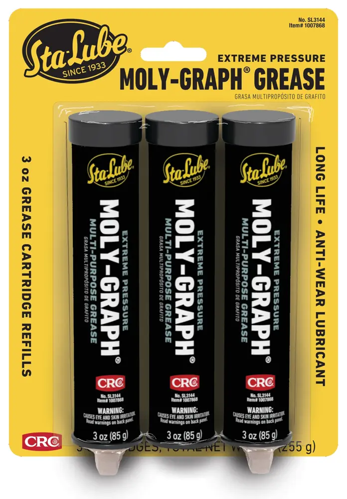 Sta-Lube® Moly-Graph® Extreme Pressure Multi-Purpose Grease 3 Oz