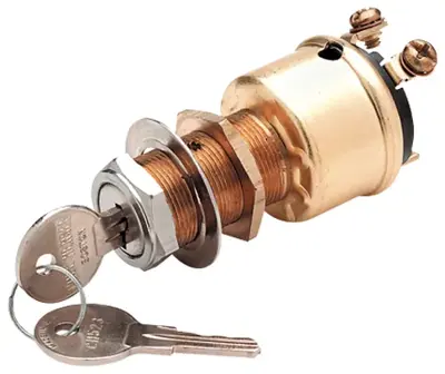 Seachoice Ignition Switch-3 Term/3 Pos BK 11621 | Buy Online
