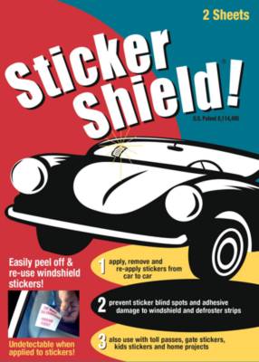 Lemeer Sticker Shield Clear Film, 2 - 4 x 6