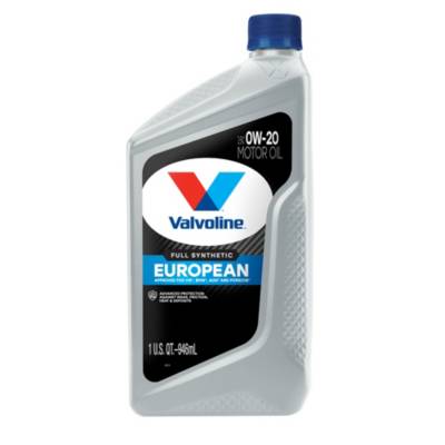 Valvoline European Vehicle Motor Oil 0W20 Full Synthetic European