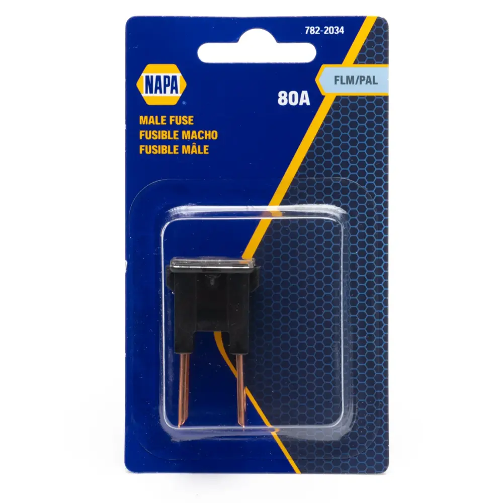 Fuse - Automotive PAL Straight Male Terminal 80 Amp BK 7822034