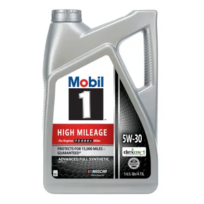 MORRIS 　SPECIAL Mobil 1 High Mileage Motor Oil 5W30 Full Synthetic High Mileage 5