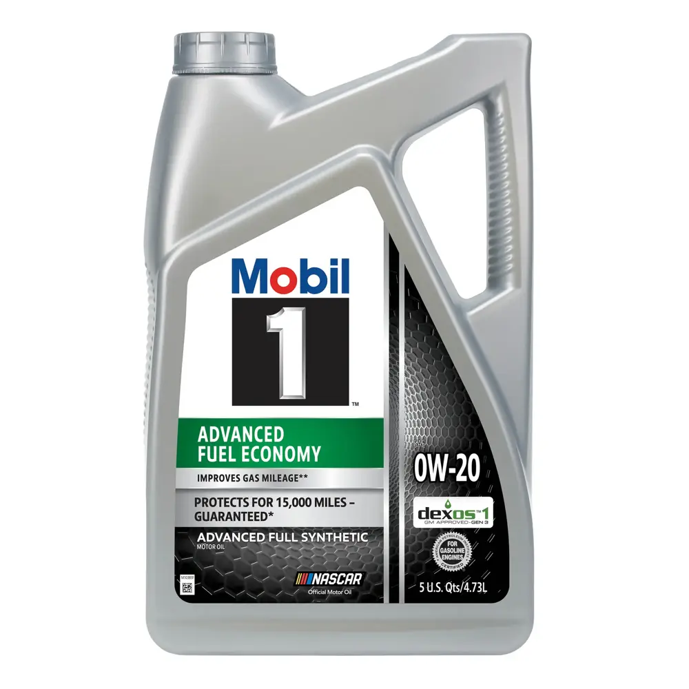 pusuke　0808 Mobil 1 Advanced Fuel Economy Motor Oil 0W20 Full Synthetic 5 qt