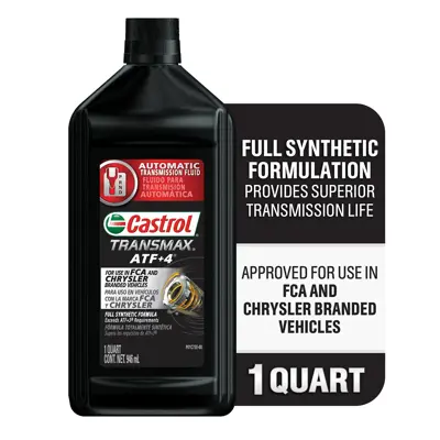 Castrol Transmax ATF +4 Synthetic Automatic Transmission Fluid 1