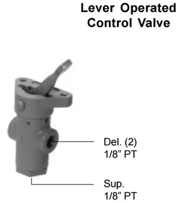Air Brake Valves / Flipper - New - H/D Truck TWD H229635 | Buy
