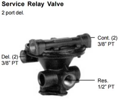 Air Brake Valves / Relay - New - H/D Truck TWD 110197 | Buy