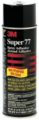 3M™ Super 77™ Multipurpose Spray Adhesive 24 fl oz Can (Net Wt