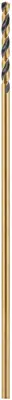Dewalt Black And Gold 3/16In X 12In Black Oxide Coated Hss Twist Drill Bit