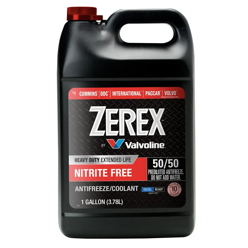 レッドヒート('85米) Zerex Heavy Duty Extended Life Red Nitrite Free OAT Antifreeze +