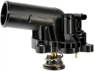 Integrated Thermostat Housing Assembly With Sensor