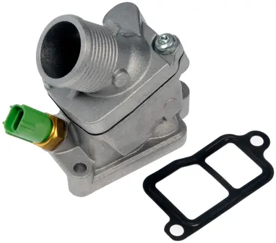 Integrated Thermostat Housing Assembly With Sensor