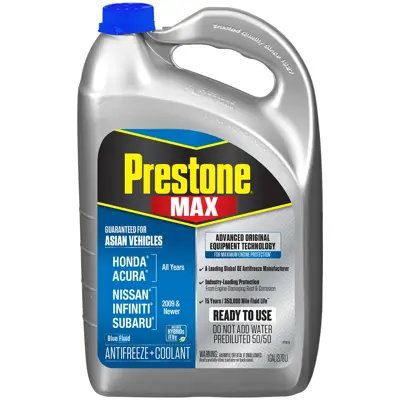Prestone MAX Asian Vehicles Including Hybrids/EVs Blue P-OAT