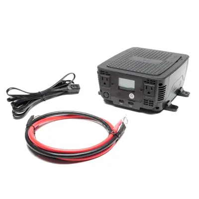 NAPA Power Inverter - 1000 W, W/LCD Diagnostic Remote BK 7829287