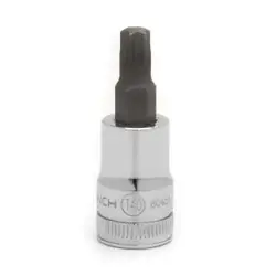 GearWrench Socket T40 6 Points Polished Chrome,Black Oxide APX