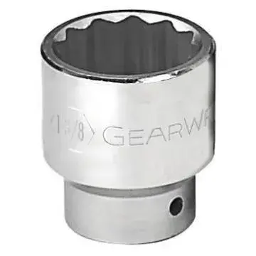 GearWrench Socket 2-1/8 in 12 Points Polished Chrome APX 80862