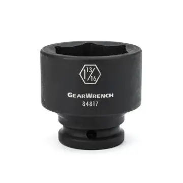 GearWrench Socket 2-3/16 in 6 Points Manganese Phosphate Coated