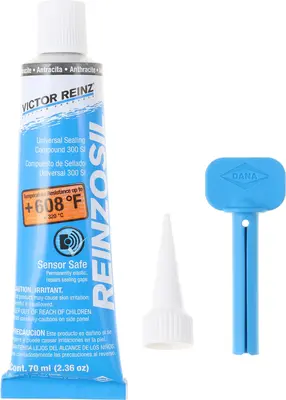 Victor Reinz REINZOSIL Silicone Sealant 200ml – Black, Multi-OEM Cross, 70-31414-20