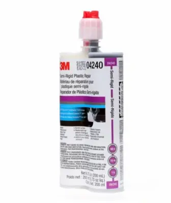 3M™ Semi-Rigid Plastic Repair 4240 200 mL Cartridge MMM 04240
