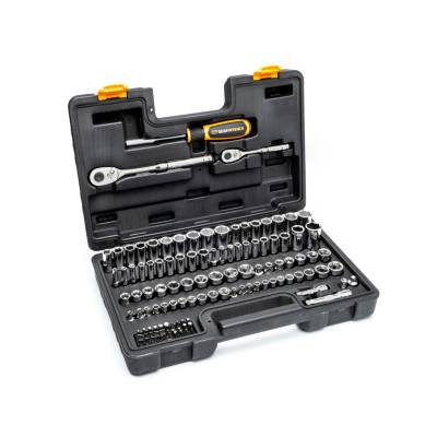 GearWrench Socket Set 1/2 in,1/4 in,3/8 in 83 Pc Set APX