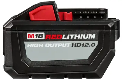 Milwaukee Tool M18 Redlithium High Output Hd12.0 Battery Pack