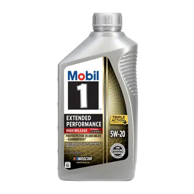 Mobil 1 Extended Performance High Mileage Motor Oil 5w20 Full Synthetic 1 Qt Us