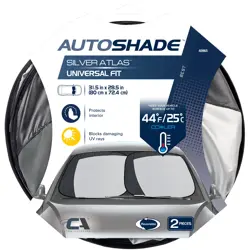 Set Aletta Parasole Chevrolet Lato Guida E Passeggero – Colore Grigio Plastica