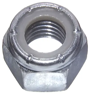 Hex Lock Nuts With Nylon Ring-Class 8- Thread Size M8-1.0,Height
