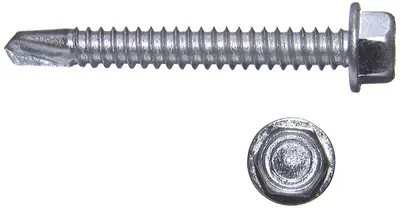 Self Tapping Screw-Hex Washer Head-No. 14 x 3/4 In. RFD 5716540