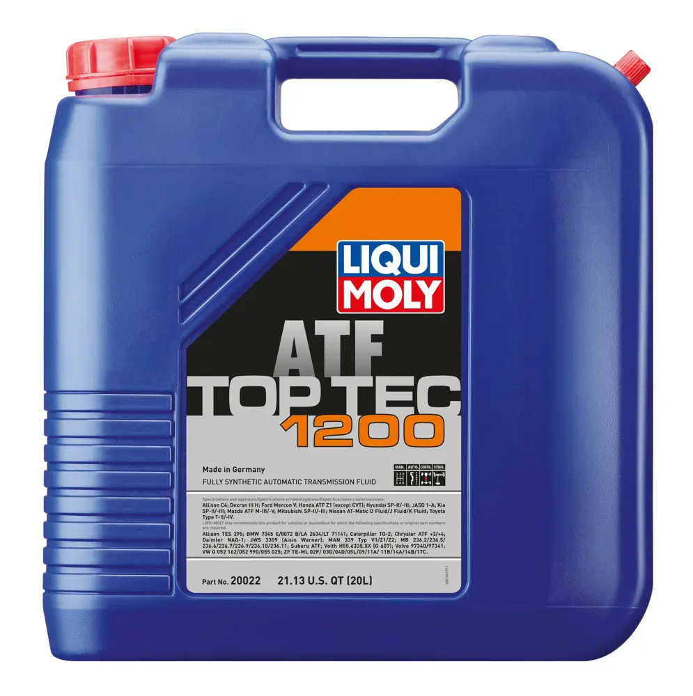 Liqui Moly Top Tec ATF 1200 Automatic Transmission Fluid - 20 L
