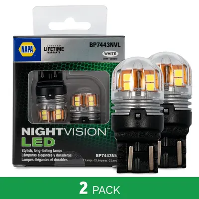 
		NAPA NightVision LED Bright White Miniature Bulb LMP BP7443NVL | Buy Online - NAPA Auto Parts