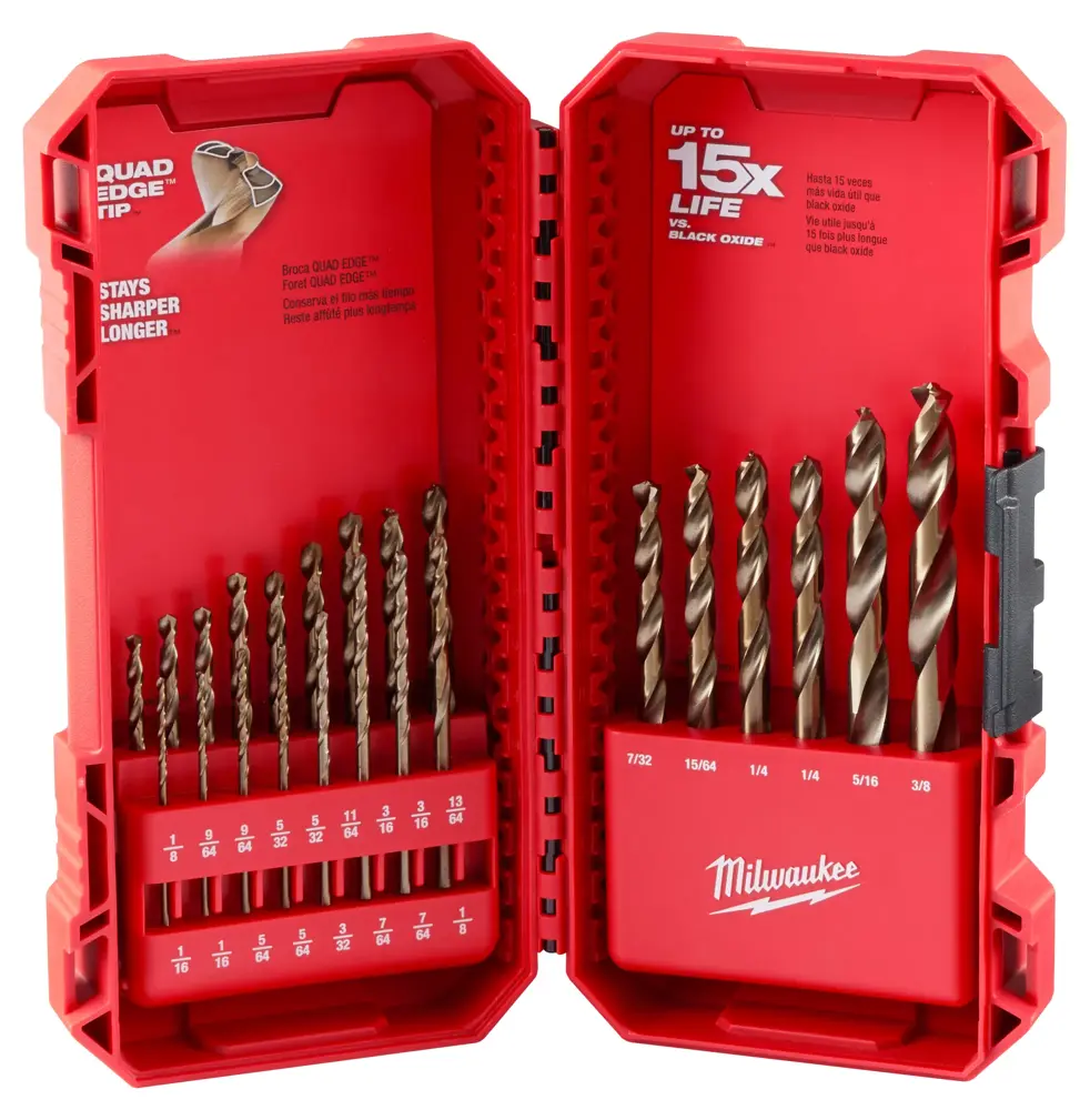 MILWAUKEE TOOL RED HELIX™ Cobalt Drill Bit Set - 23PC MIL 48892338