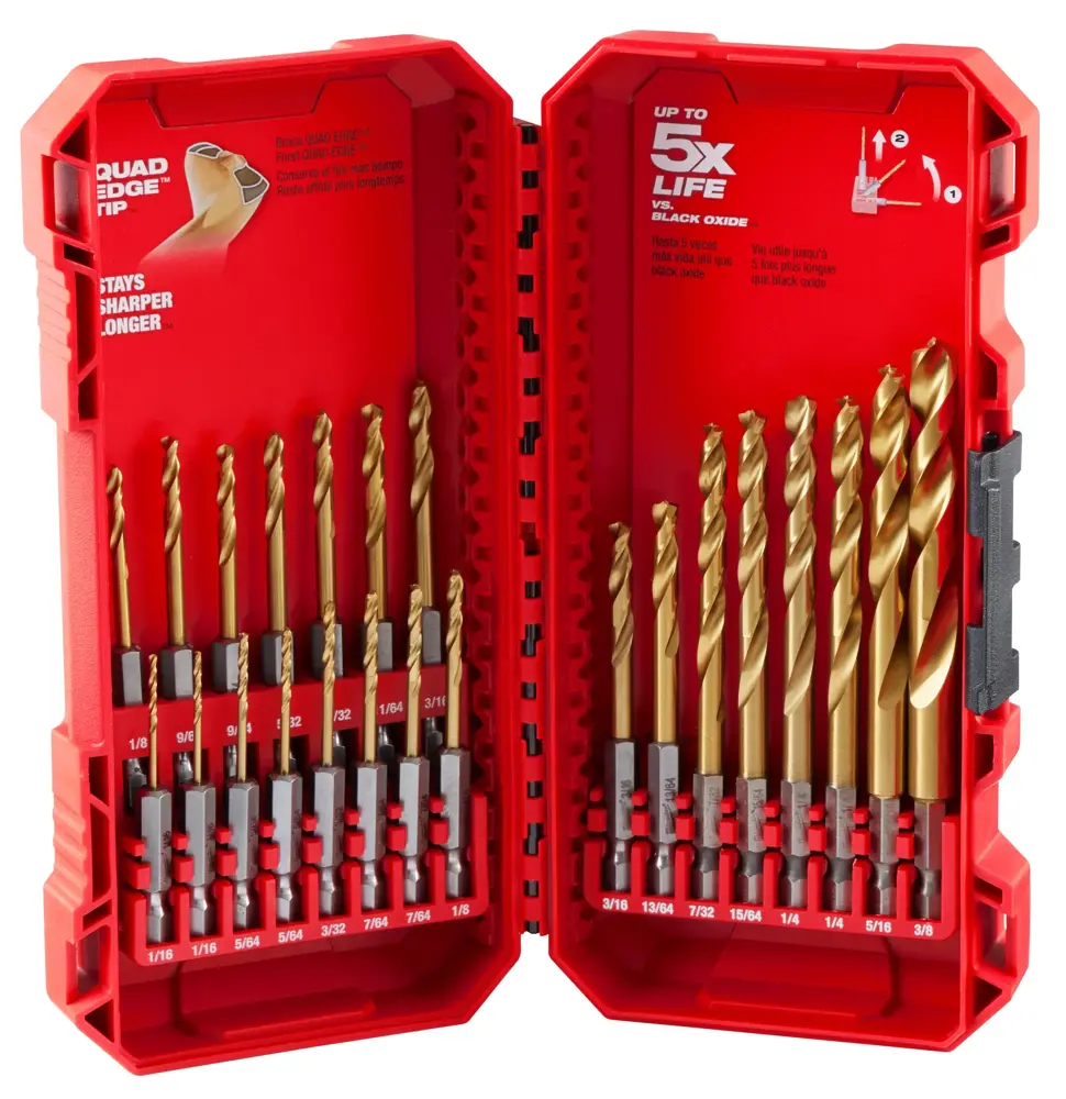 MILWAUKEE TOOL SHOCKWAVE Impact Duty™ RED HELIX™ Titanium Drill