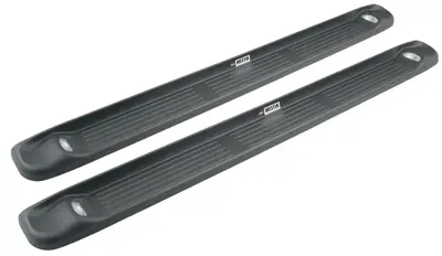 Westin Black Molded Plastic Running Boards