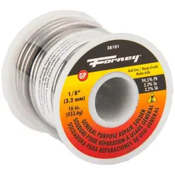 Plumbing Soldering Wire – 63% Tin Flux Core, Melting Point 183-245°C, 0.8mm Diameter, For Appliance & Circuit Board Repair