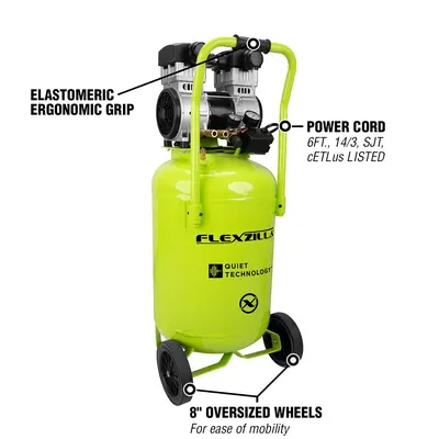 Flexzilla 20 gal Vertical 127 PSI Electric Air Compressor FXZ