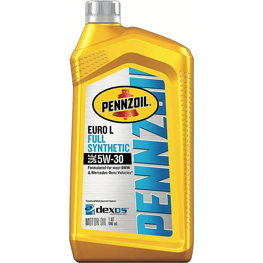 Pennzoil Platinum Euro L Motor Oil 5W30 Full Synthetic 1 qt (US