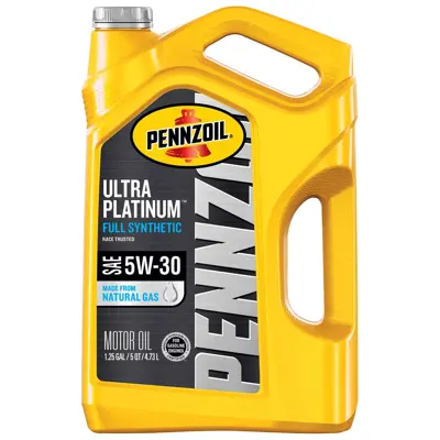 Pennzoil Ultra Platinum Motor Oil 5w30 Full Synthetic 5 Qt Us