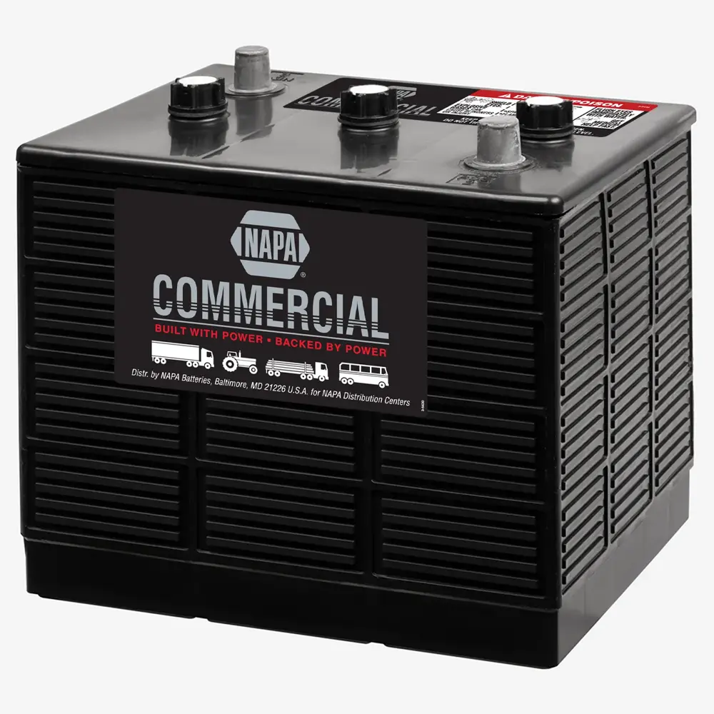 NAPA Commercial Flooded Battery BCI No. 2 625 CCA 6 V BAT 7204