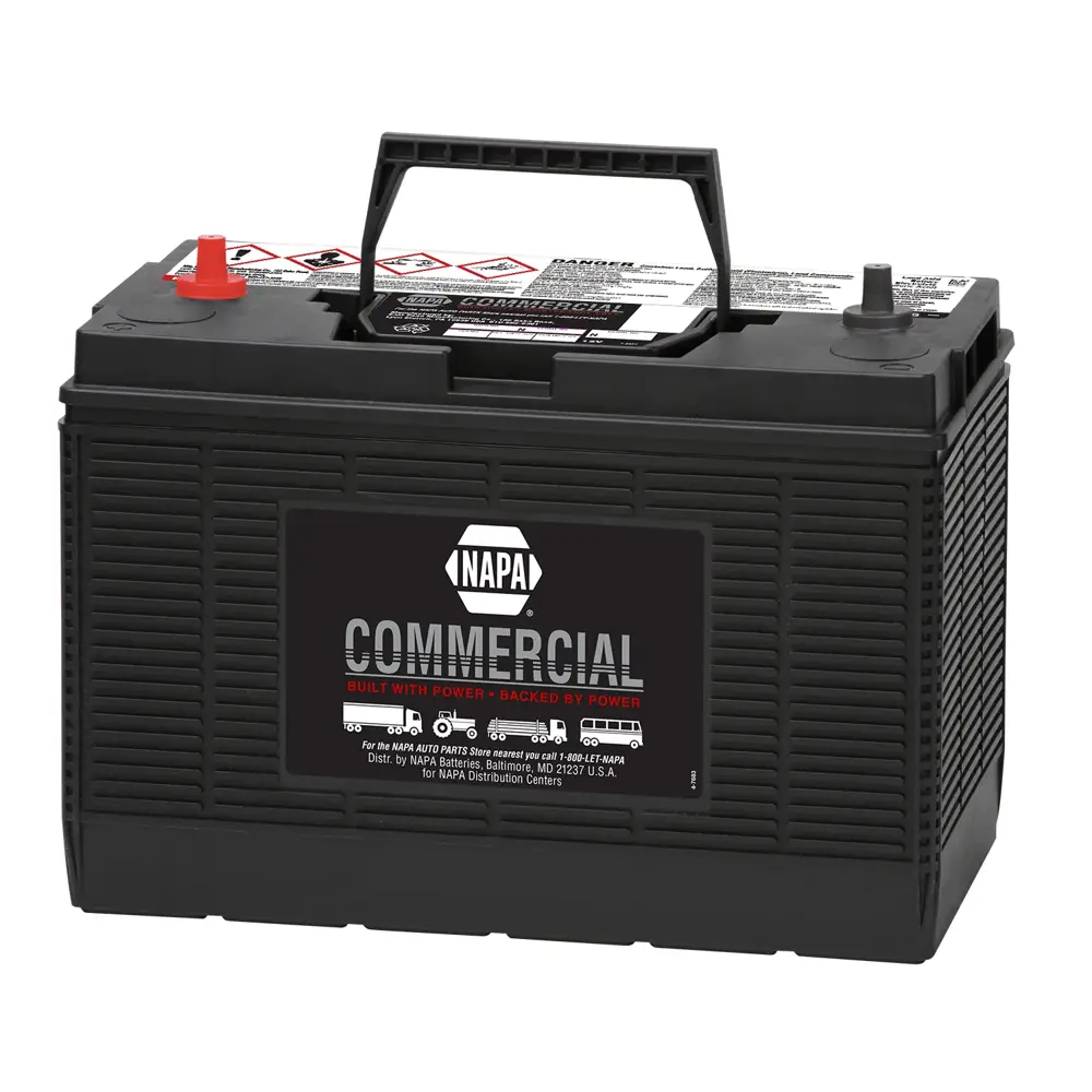 NAPA Commercial Flooded Export Battery BCI No. 31T 1000 CCA 12 V