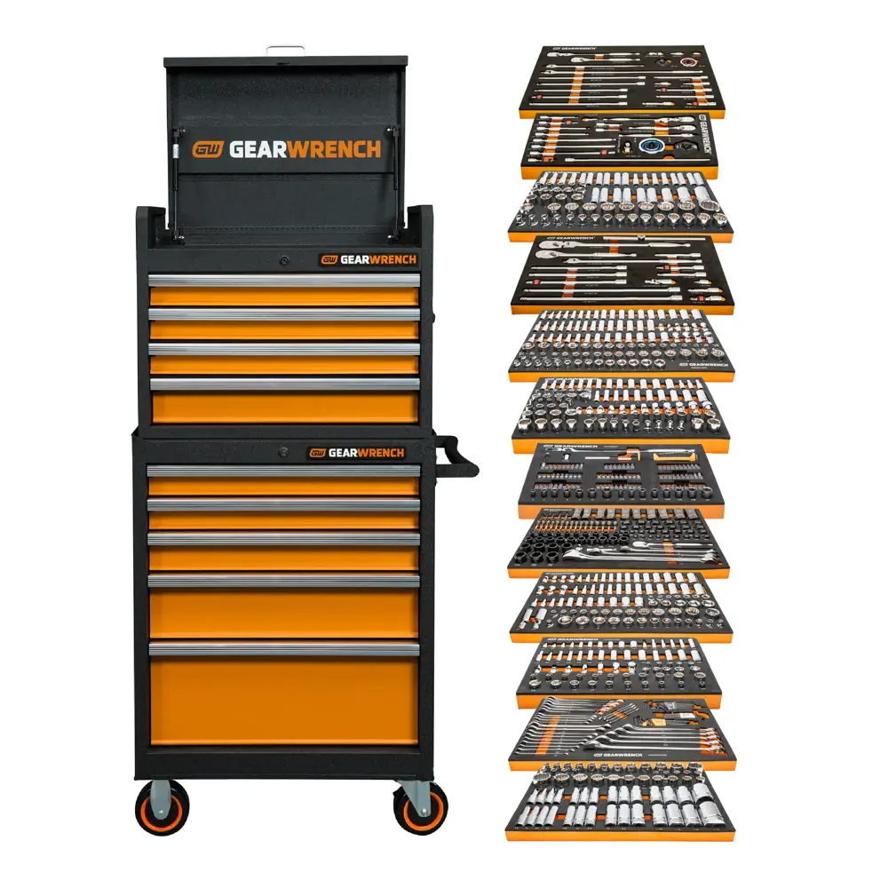 GEARWRENCH MEGAMOD 791 Piece Mechanics Tool Set in Premium Modular