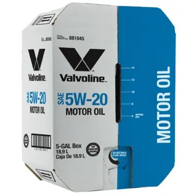 Valvoline Premium Conventional Motor Oil 5W20 Synthetic Blend 5