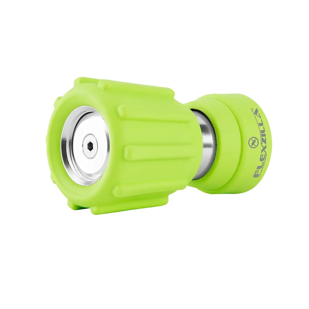 Flexzilla Heavy Duty Garden Hose Nozzle, Twist Action, ZillaGreen