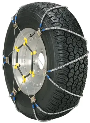 Tire Chains Cable Diagonal Pattern Security Chain