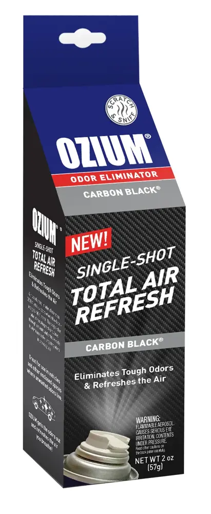 OZIUM Single-Shot Total Air Refresh Carbon Black Scent Spray Can
