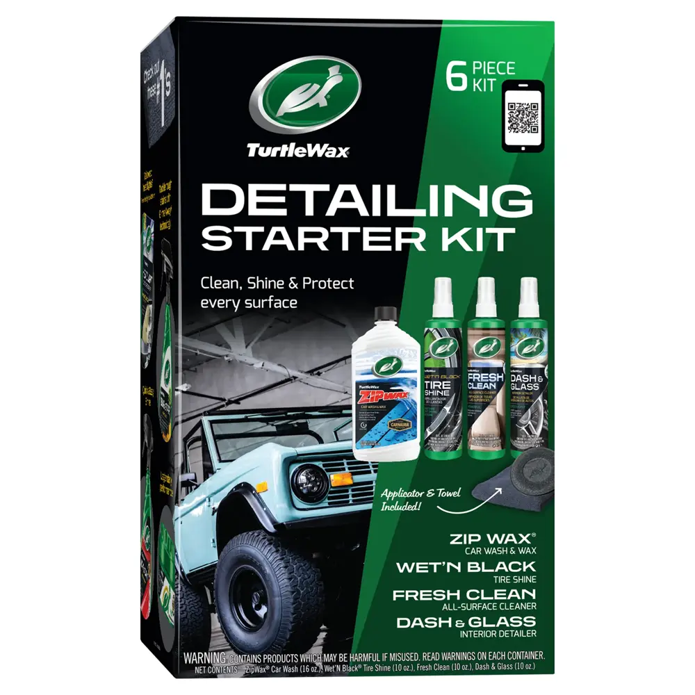 Turtle Wax Car Wash Kit Detailing Starter Kit TW 54322 | Buy