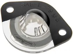 Dorman 68141 - Lente Porta Targa Di Ricambio (Plastica Trasparente) Per Auto, Sostituzione Diretta Originale