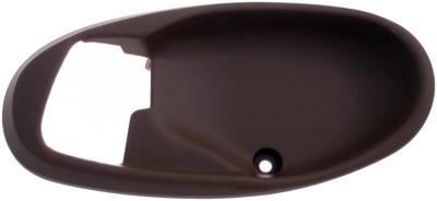 Dorman Interior Door Handle Bezel 83709 - Interior Door Handle Front Left Bezel - INTERIOR DOOR HANDLE - Interior Door Handle Front Left Bezel - Interior Door Handle Surround - This interior door handle bezel is designed to match the fit, appearance and function of the original bezel on specified vehicles, and is engineered for durability and reliable performance. - Chrysler Sebring 1998-97, Dodge Avenger 1998-97, Eagle Talon 1998-97