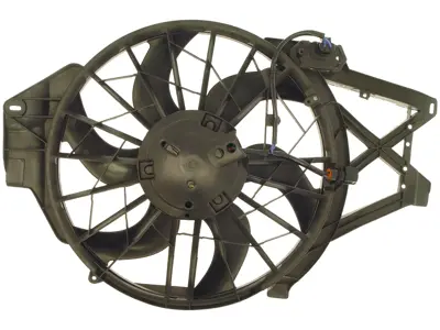 Radiator Fan Assembly With Resistor