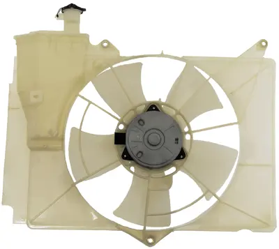 Radiator Fan Assembly With Reservoir