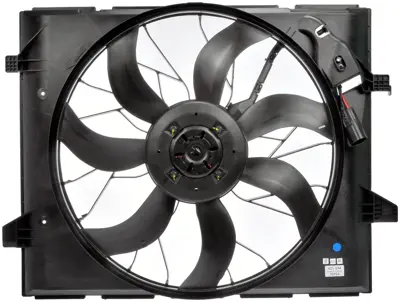 Radiator Fan Assembly With Controller